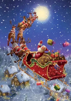 Puzzle Santa Claus is coming