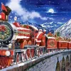 Puzzle Santas Coming to Town
