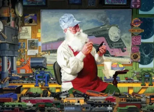 Puzzle Santa's Hobby