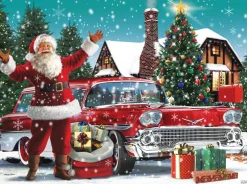 Puzzle Santa's New Ride 1000