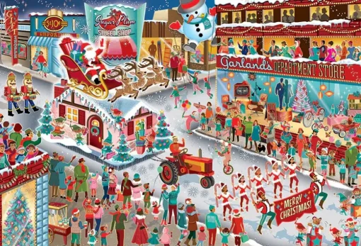 Puzzle Santa's Parade