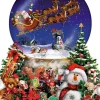 Puzzle Santa's Snowy Ride