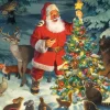 Puzzle Santas Tree