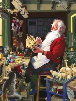 Puzzle Santas Workbench