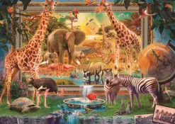 Puzzle Savana Coming To Life