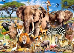 Puzzle Savanna Animals 200 pieces