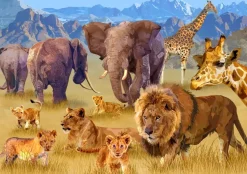 Puzzle Savannah Animals