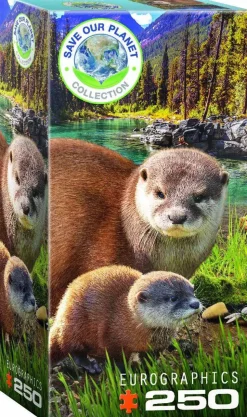 Puzzle Save the Planet - Otters 250