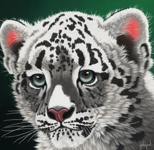 Puzzle Schim Schimmel - Young Leopard