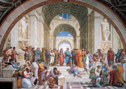 Puzzle School Of Athens, Raphael