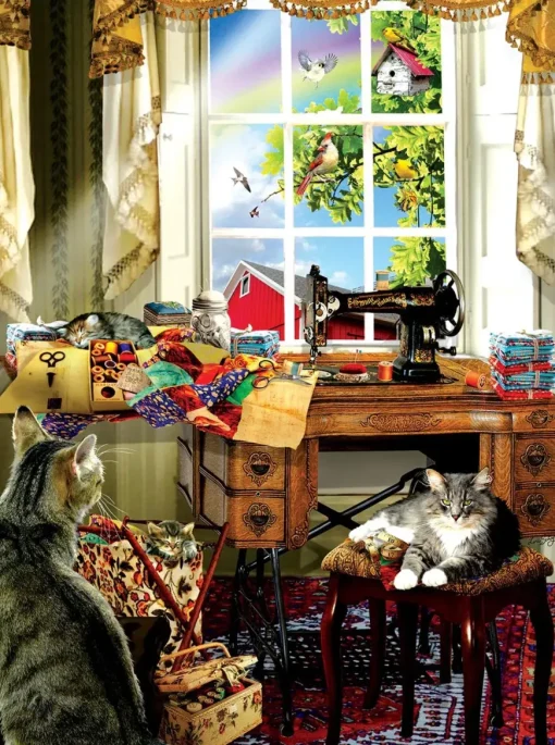 Puzzle Schory - The Sewing Room
