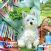 Puzzle Scottie Dog Picnic XL