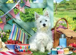 Puzzle Scottie Dog Picnic XL