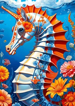 Puzzle Sea Horse