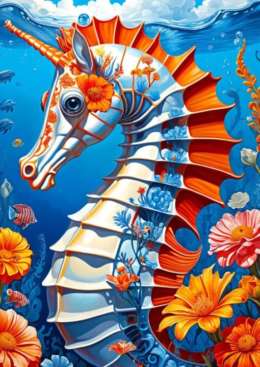 Puzzle Sea Horse