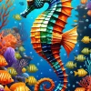 Puzzle Seahorse