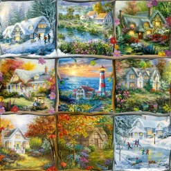 Puzzle Seasons Nine Patch