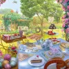 Puzzle Secret Puzzle Tea in the garden