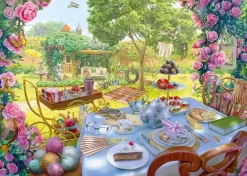 Puzzle Secret Puzzle Tea in the garden