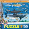 Puzzle Sharks 100 XXL