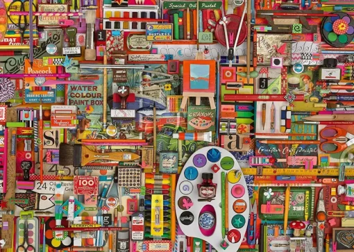 Puzzle Shelley: Vintage Art