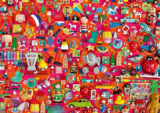 Puzzle Shelley: Vintage Toys