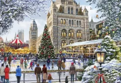 Puzzle Skating Outside Natural History Museum 2000
