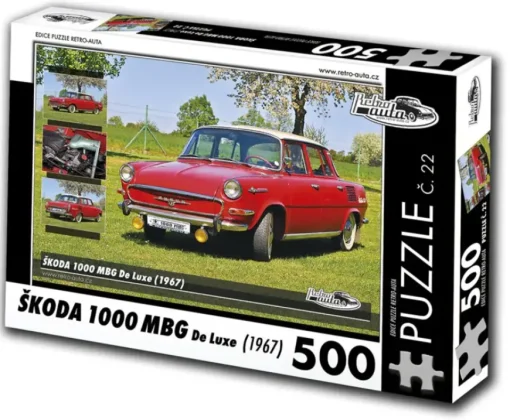 Puzzle Skoda 1000 MBG De Luxe (1967)