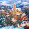 Puzzle Sledding in Town