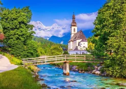 Puzzle Small Church in Ramsau, Germany
