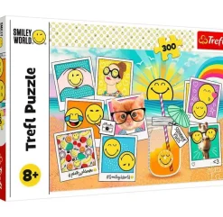 Puzzle Smiley on vacation