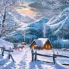 Puzzle Snowy Morning