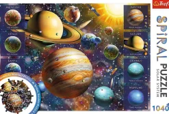 Puzzle Solar system spiral 1040