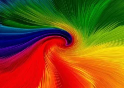 Puzzle Spinning Rainbow