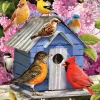 Puzzle Spring Birdhouse