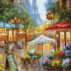 Puzzle Spring flowers, Paris