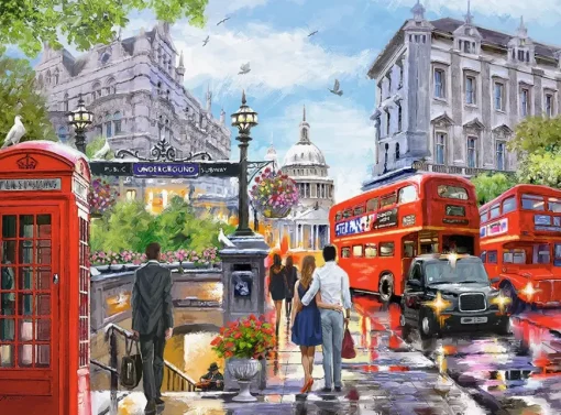 Puzzle Spring in London