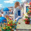 Puzzle Spring in Santorini