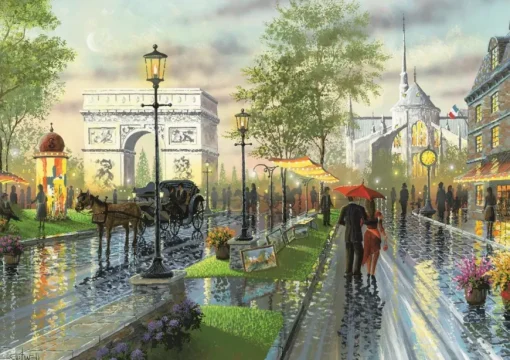 Puzzle Spring Walk, Paris