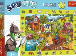 Puzzle Spy Guy Farm