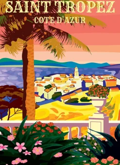 Puzzle St Tropez - Côte d'Azur