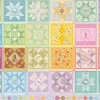 Puzzle Star Quilt Seasons