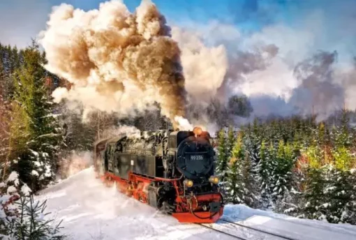 Puzzle Steam Train