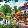 Puzzle Steve Crisp: A Village in Summer