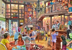 Puzzle Steve Crisp: Bookshop Tearoom 1000