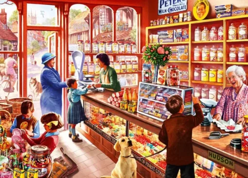 Puzzle Steve Crisp: Sweetshop
