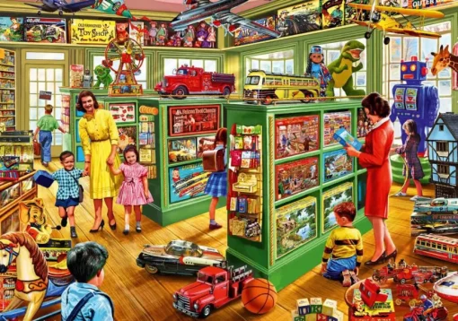 Puzzle Steve Crisp: Toy Shop Interiors