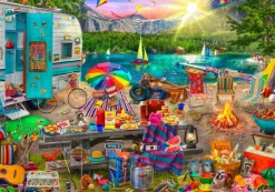 Puzzle Stewart:  The Family Campsite