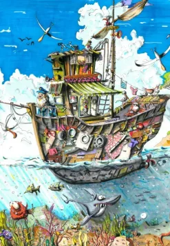 Puzzle Storming the Waves