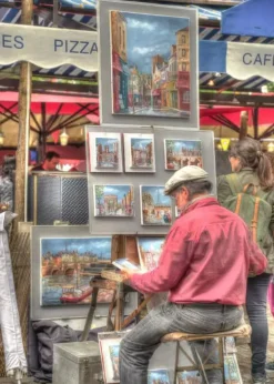 Puzzle Street Artist, Paris, France